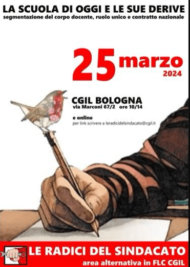 La scuola e le sue derive: registrazione e&nbsp;materiali