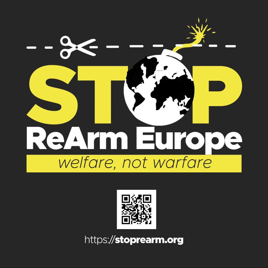 STOP ReArm Europe. Join&nbsp;us!